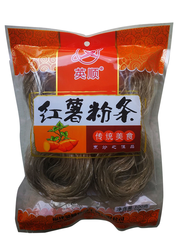单包红薯粉条（细圆） Sweet Potato Vermicelli (Lu Hong) 1x400g  Hongfs