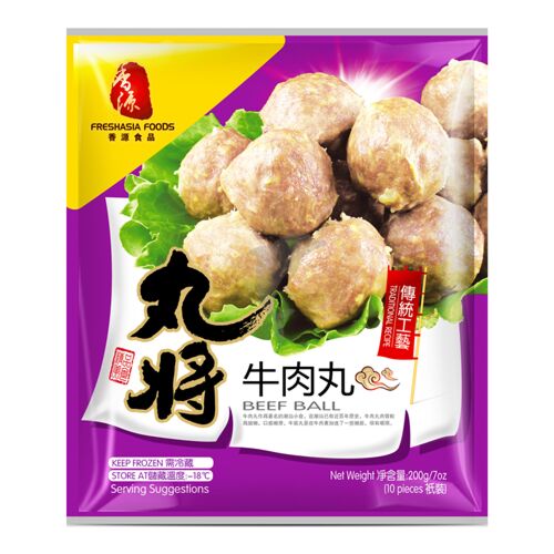 单包丸将牛肉丸 WJ Pork Balls with Chicken Filling1200g   NiuRW