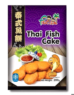 【泰式鱼饼】
  PAN ASIA THAI FISH CAKE
【200G/包】【20包/箱】yub