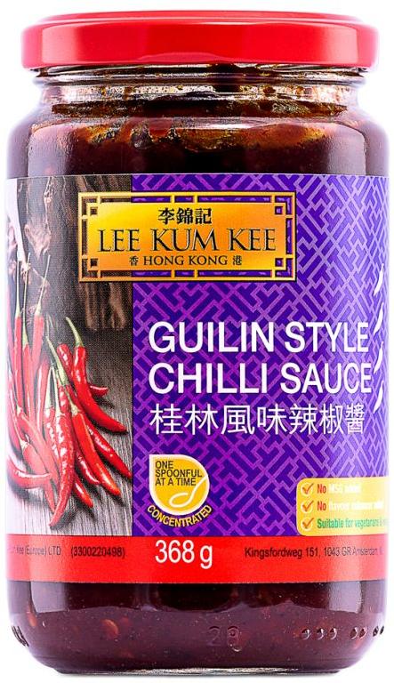 【李锦记桂林辣椒酱】
  LKK GUILIN CHILLI SAUCE 
【368G/瓶】【12瓶/箱】LaJJ