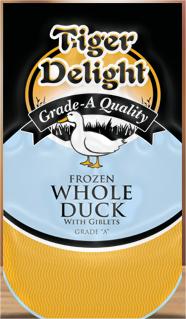 荷兰冻鸭 Tiger Delight 2.8x6 Duck DongY
